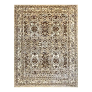 Handwoven Persian Tabriz Style Area Rug 9x12 For Sale