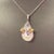 Diamond Sapphire FW Pearl Necklace 14k Gold Italy Certified For Sale In New York - Image 6 of 10