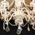 Vintage Georgian Style Hand Cut Crystal 8-Arm Chandelier For Sale - Image 4 of 10