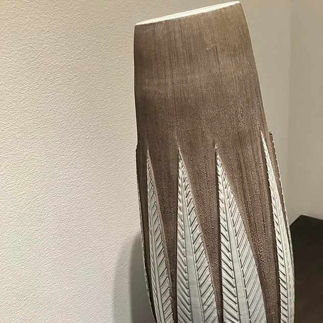1950s Vintage Floor Vase by Anna-Lisa Thomson for Upsala-Ekeby, 1950s For Sale - Image 5 of 6