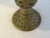 1970s Ornate Indian Brass Candle Holder For Sale In West Palm - Image 6 of 7