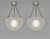 Hettier & Vincent French Art Deco Butterfly Pendant Light 1930s - 2 Available For Sale - Image 14 of 14