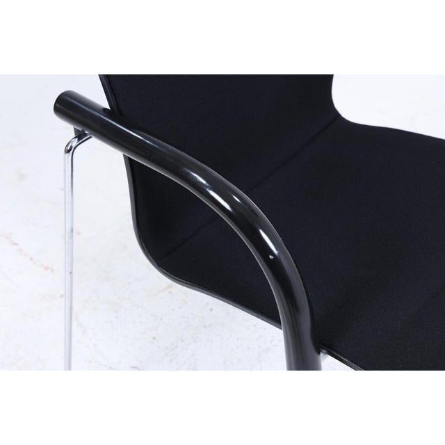 Vintage S320 Chair in Tubular Steel and Wood by Wulf Schneider and Ulrich Böhme for Thonet, 1980s For Sale - Image 10 of 11