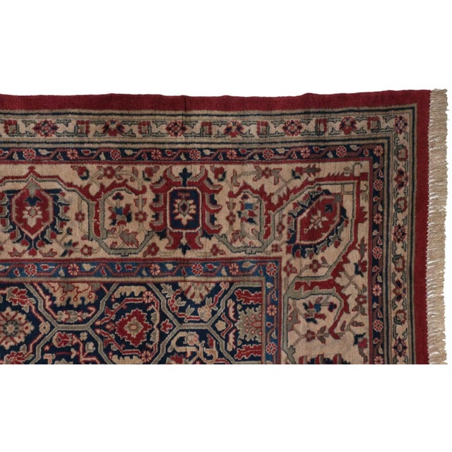 Vintage Oushak Carpet - 15'2" X 19'6" For Sale In New York - Image 6 of 8