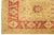 Modern Handmade Wool Rug in Gold With Floral Design For Sale In New York - Image 6 of 9