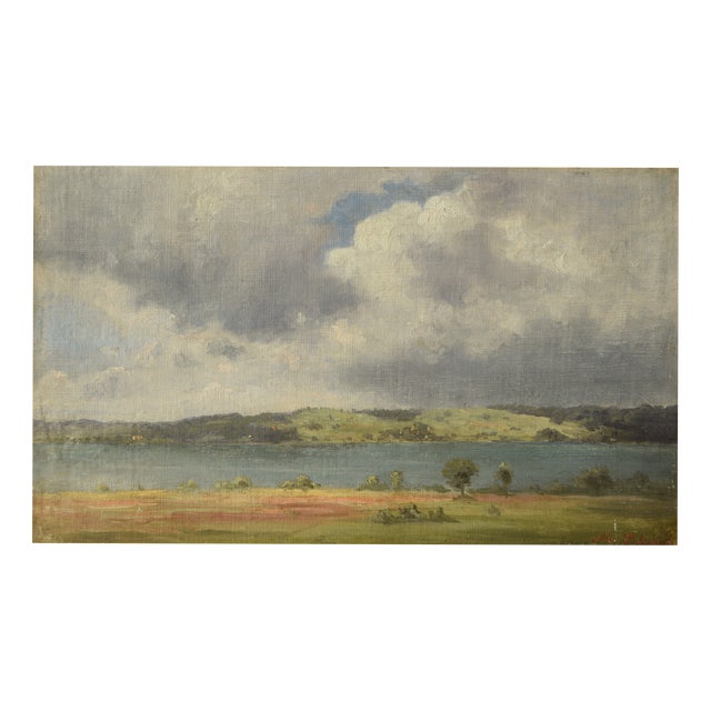 Max Schwab, Am Ammersee, 1890-1900, Oil Painting For Sale
