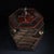 Vintage Chinese Huali Rosewood Hexagonal Bird Cage With Matching 60cm Wooden Pole For Sale - Image 4 of 10
