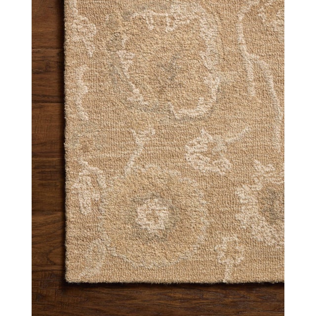 2020s Chris Loves Julia x Loloi Dorothea Sand / Pebble 5'-0" x 7'-6" Area Rug For Sale - Image 5 of 6