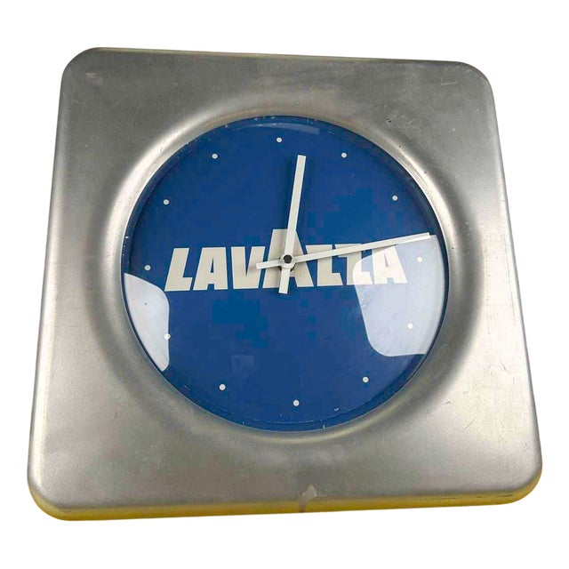 Vintage Wall Clock from Lavazza For Sale
