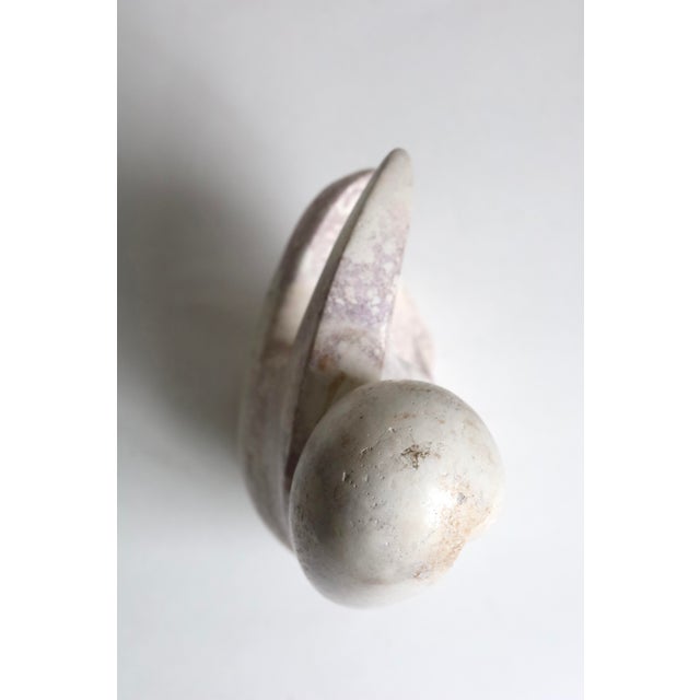 Mid 20th Century Mid Century Cubist Abstract Nude Carved Stone Sculpture For Sale - Image 5 of 10