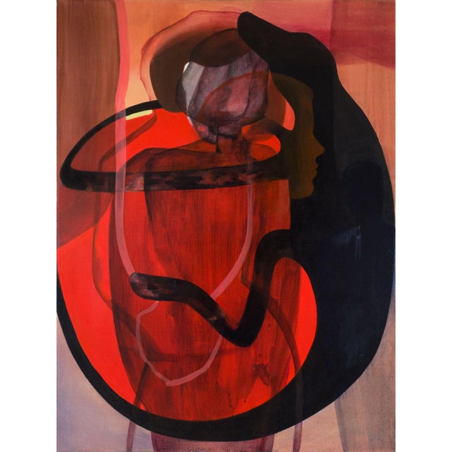 Early 21st Century Lena Pawlik, the Snake. The Unexpressed, 2026, Canvas & Acrylic For Sale - Image 5 of 5