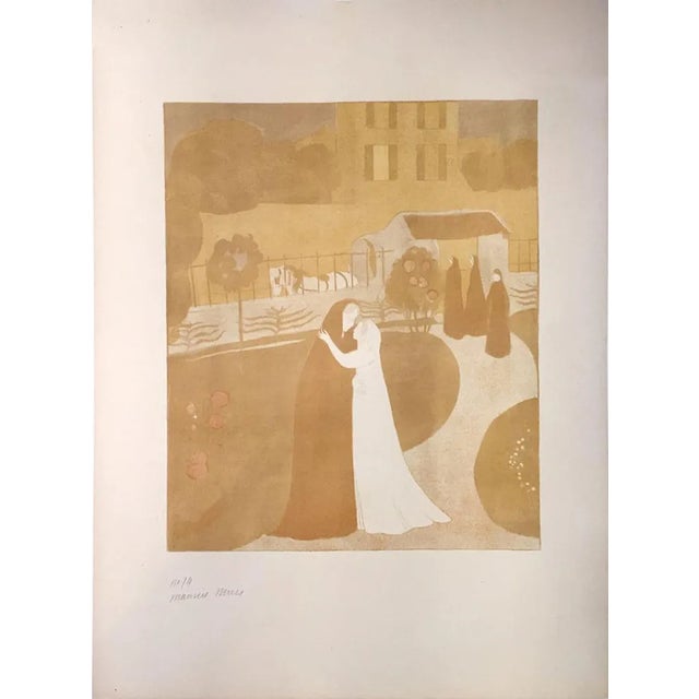 Maurice Denis, La Visitation à la Ville Montrouge, Lithograph, 1896 For Sale