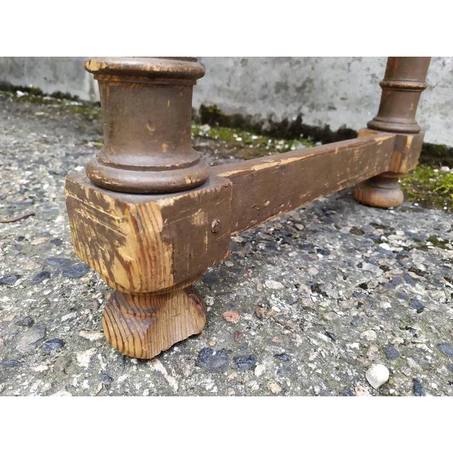 Fir Tree Drapery Table For Sale - Image 13 of 18