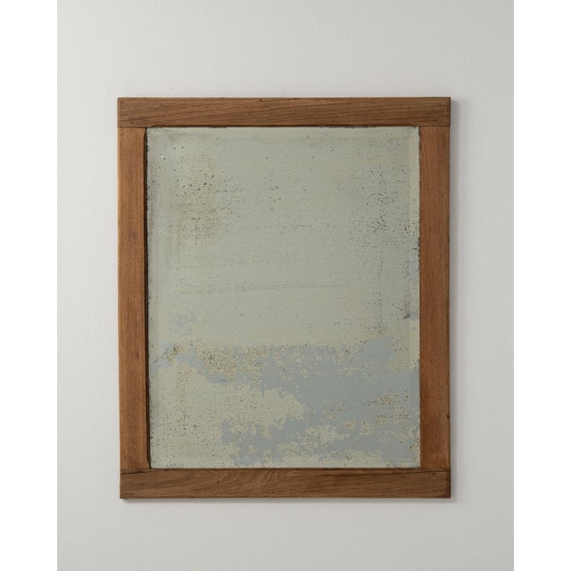 19th Century France Amber Wood Mirror For Sale - Image 4 of 8