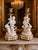 Manufacture de Sevres 1840s French Sevres White Biscuit Clock Set - 3 Pc For Sale - Image 4 of 18