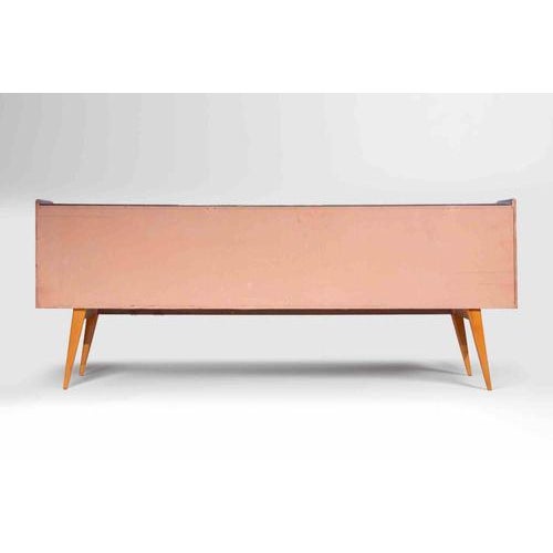 Vintage Italian Sideboard with Glass Top, Mid-20th Century For Sale - Image 12 of 15