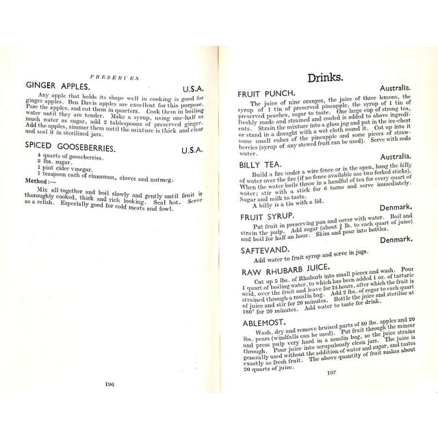 [254] pp. The Associated Countrywomen of the World 1936 8 3/4" x 5 3/4"