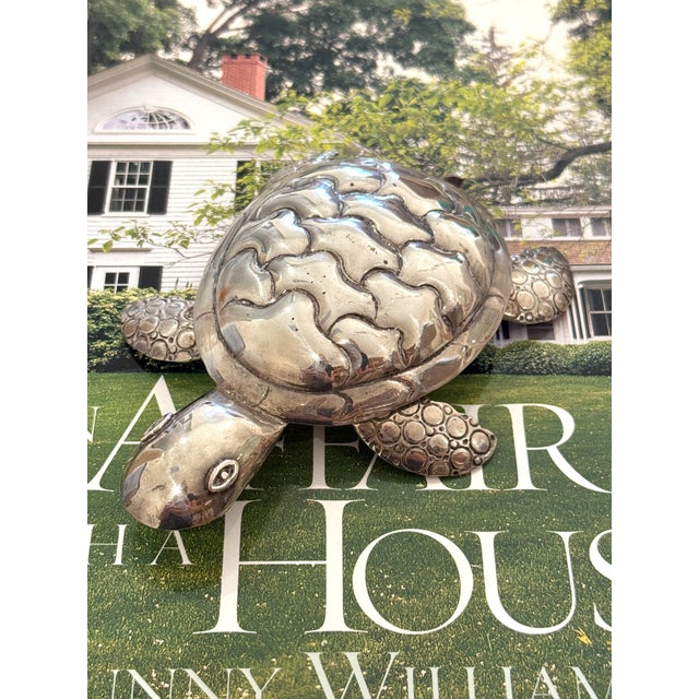 Silver Emilia Castillo Large Turtle Bottle Opener For Sale - Image 8 of 11