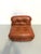 Vintage Italian Soriana Chair in Original Cognac Leather by Afra & Tobia Scarpa for Cassina, 1960s For Sale - Image 7 of 18