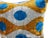 Handmade Velvet Silk IKAT cushion cover with evil eye design and multicolor. It can be a perfect gift for new homes. This...
