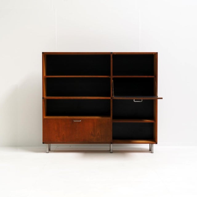 Wood Made to Measure Cabinet in Teak by Cees Braakman for Pastoe, 1960s For Sale - Image 7 of 14