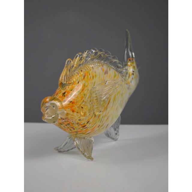 Murano Glass Fish Sculpture, 1960s For Sale - Image 11 of 15