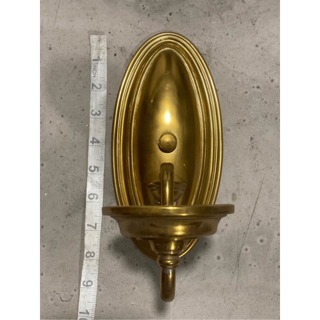 Antique Neoclassical Style Sconce Plate Base Part for Single Arm the sconce plate needs to be cleaned and re-wired