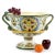 Artistica Majolica Medici Footed Round Bowl With Two Handles For Sale - Image 4 of 5