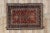 Ruby Red Vintage Persian Shiraz Rug - 04'01 X 05'07 For Sale - Image 8 of 9