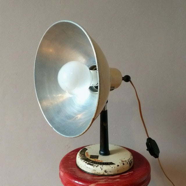Vintage Medical Table Lamp, 1960s For Sale - Image 10 of 10