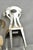 Vintage Postmodern Regency Style Brushed Steel Spade Back Dining Chairs Set of 4 For Sale - Image 16 of 18