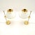 Vintage Swedish Brass and Tole Table Lamps from Boréns, 1970s, Set of 2 For Sale - Image 6 of 11
