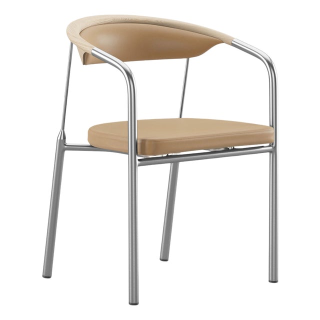 Chairman Chair in Oak with Upholstery in Sand by Henrik Tengler for One Collection For Sale