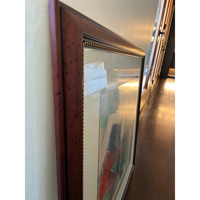 1990s “The Last Performance,” by Barbara Wood, 1996 Signed Serigraph, Framed For Sale - Image 5 of 8