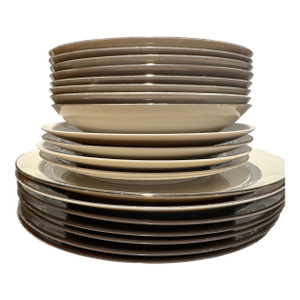 Vintage Flintridge Bridal Wreath (Coupe) Service for 4 + Extra Pieces China Set - 19 pcs