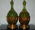 Mid-Century Modern Marbro Ceramic Artichoke Lamps Green For Sale - Image 3 of 11