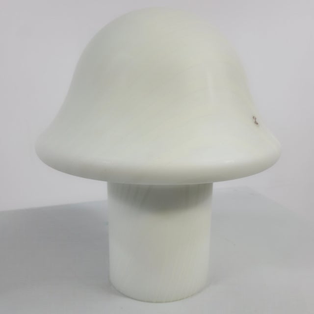 White Mushroom Table Light from Peill & Putzler, 1970s For Sale - Image 8 of 10