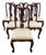 Vintage Chippendale Style Mahogany Dining Chairs - Set of 6 For Sale