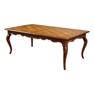 Italian Country French Extension Dining Table For Sale
