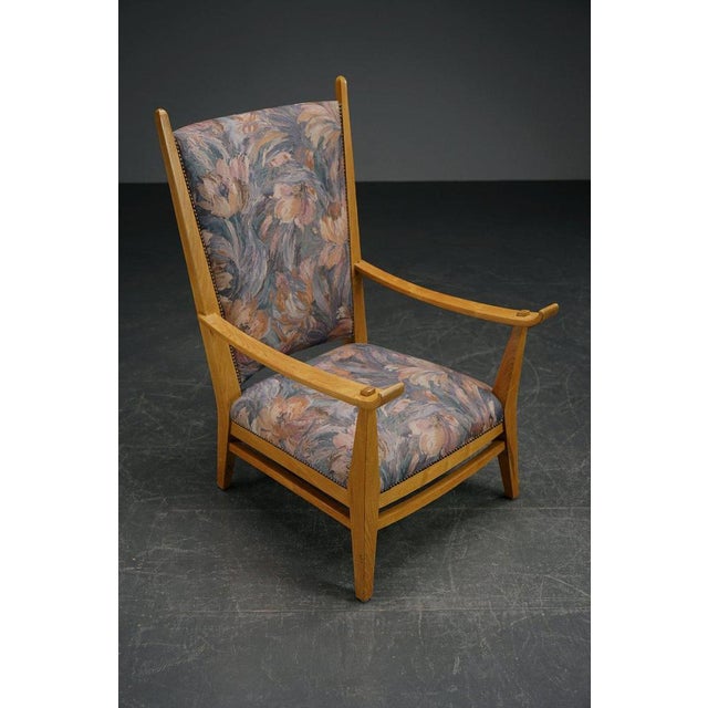 1930s Traditionalist Town Hall Easy Chair by Bas van Pelt For Sale - Image 5 of 18