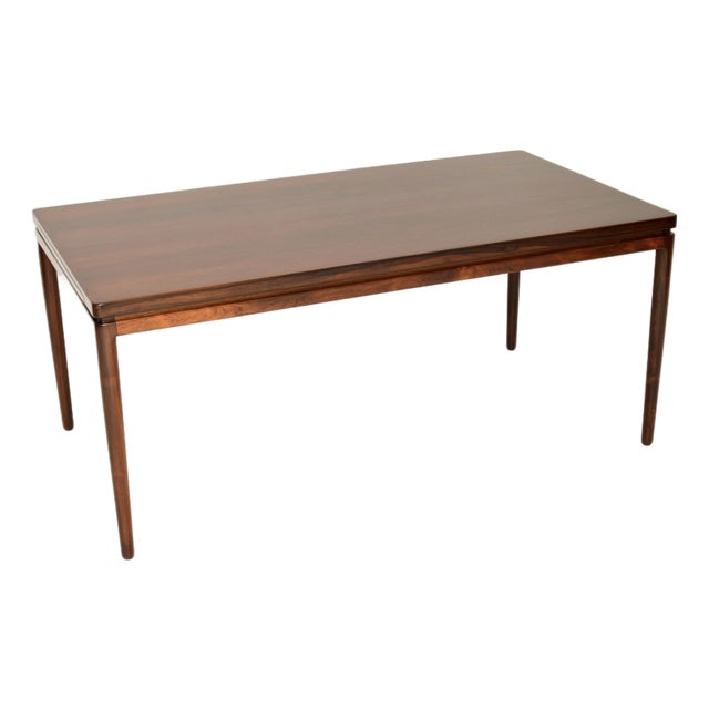 Vintage Danish Extending Dining Table from Johannes Andersen, 1960s For Sale
