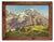 Jungfrau Massif Landscape, Early 1900s, Oil on Board, Framed For Sale - Image 14 of 14