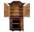 18th Century Scandinavian Pine Baroque Cupboard, 1790s For Sale - Image 4 of 7