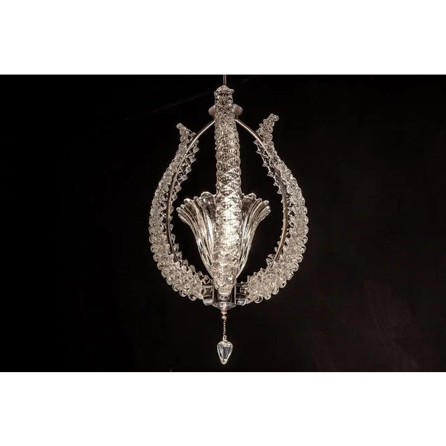 Murano Glass Chandelier by Ercole Barovier, 1940s For Sale - Image 9 of 13