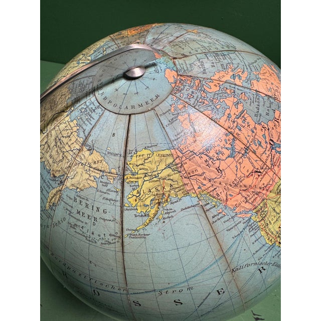 Vintage German Columbus Duo Glass Globe Lamp, 1960s For Sale - Image 9 of 11