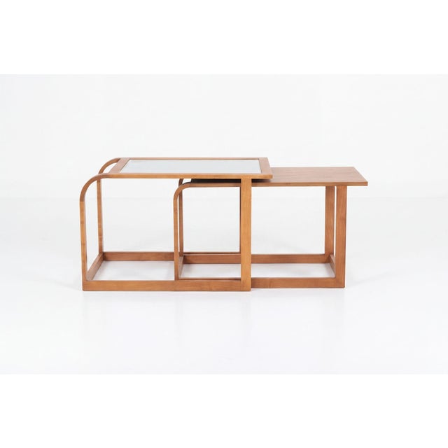 Eliel Saarinen and J. Robert F. Swanson Nesting Tables 1940 C. For Sale In Chicago - Image 6 of 14