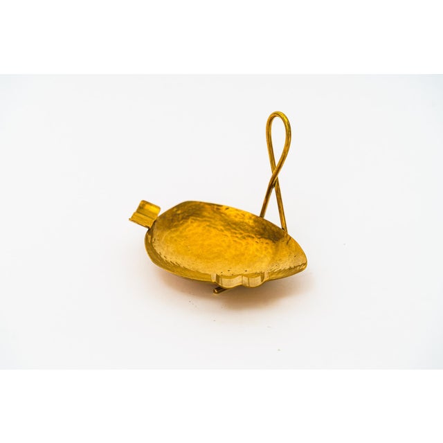 Small Hammered Ashtray, Vienna, 1950s For Sale - Image 4 of 7