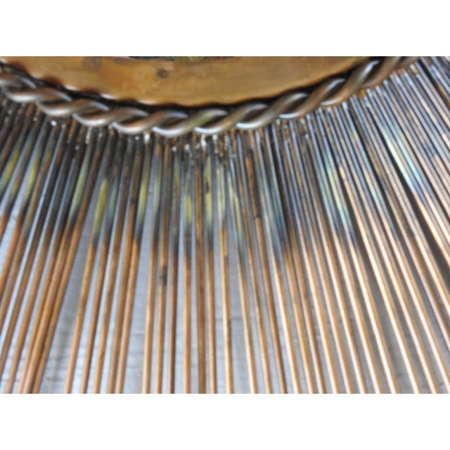 Mid-Century Modern Style Sunburst Mirror For Sale In Nashville - Image 6 of 7