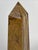 Late 20th Century Late 20th Century Hand Carved Banded Onyx Obelisk For Sale - Image 5 of 5