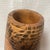 Mid-Century Hand-Turned Spalted Maple Signed Studio Art Vase For Sale - Image 6 of 12